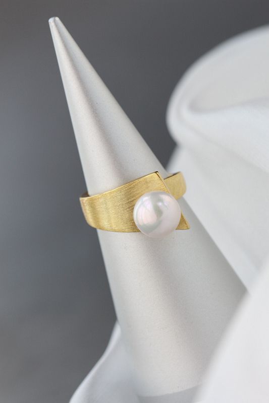 18K Gold Plated Women Earring Inlaid Natural Pearl Shellfish Handmade Creative 925 Sterling Silver Earrings Fine Jewelry Gift
